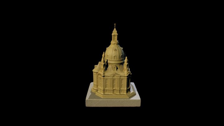 Dresdner Frauenkirche 3D Model