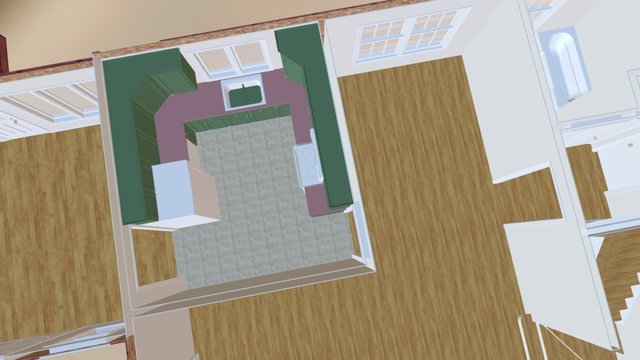 89 Forest Road Floor Plan (Existing) 3D Model