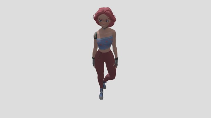 girl-speedsculpt – Gratis 3D-model STL