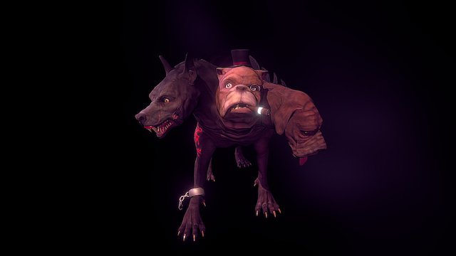 Cerberus Engine 3D Model