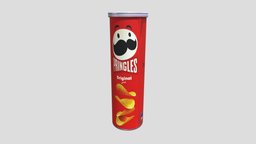 Pringles original - 3D model by cybersynctech [eaef9c7] - Sketchfab