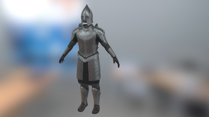 Gondor Armour 3D Model