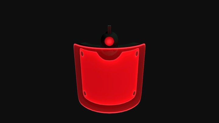 Shield Robot Monster 3D Model