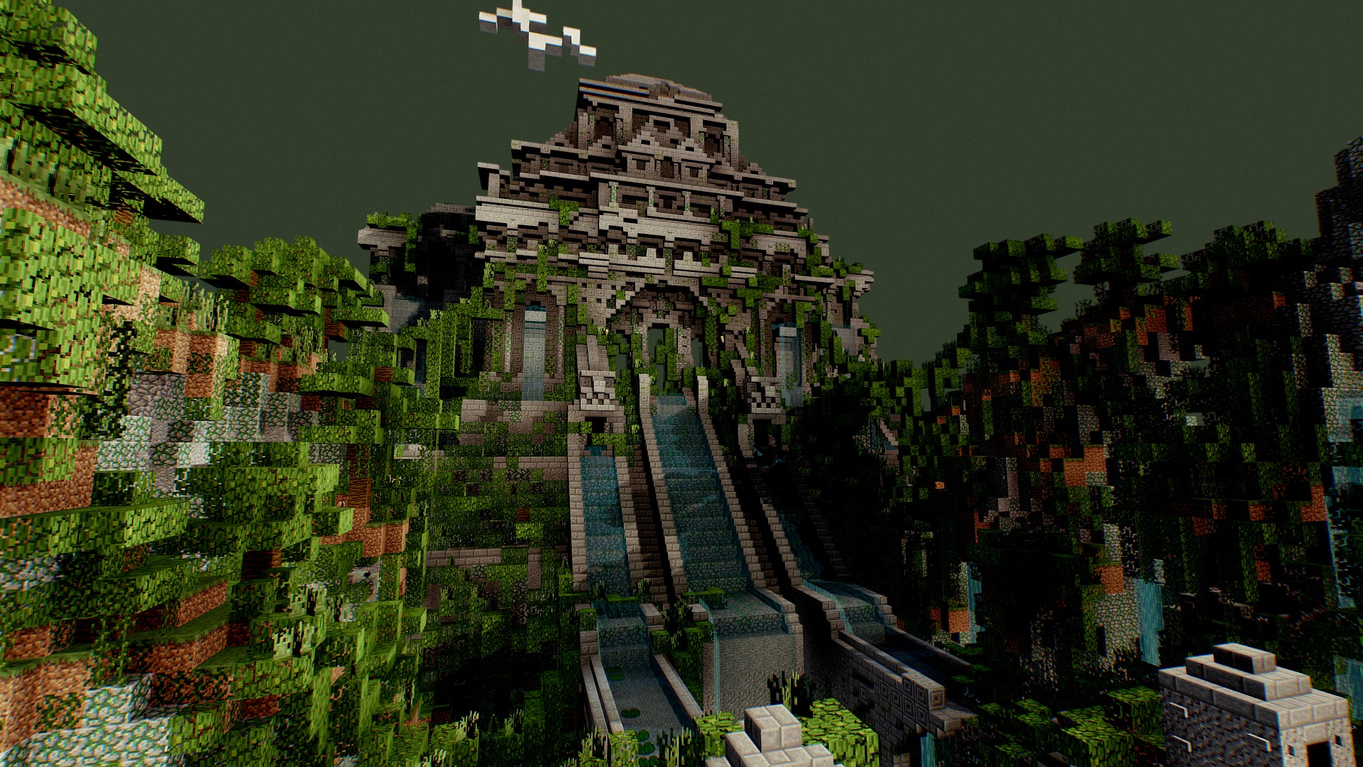 Minecraft jungles