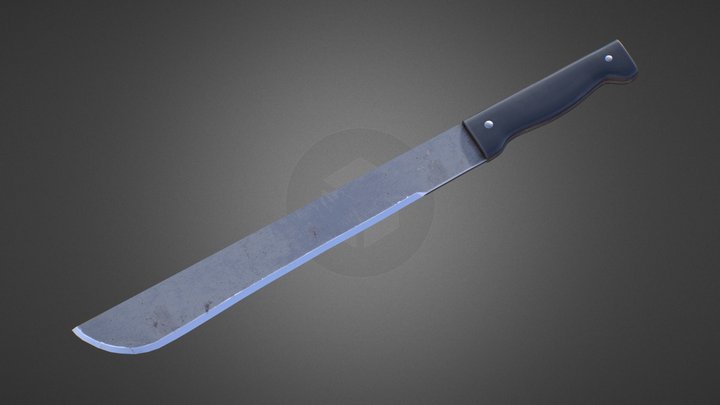 Machete 3D Model