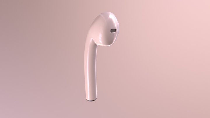 Apple's AirPod 3D Model