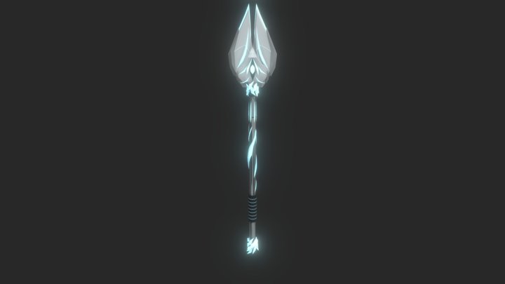 Fancy Spear 3D Model