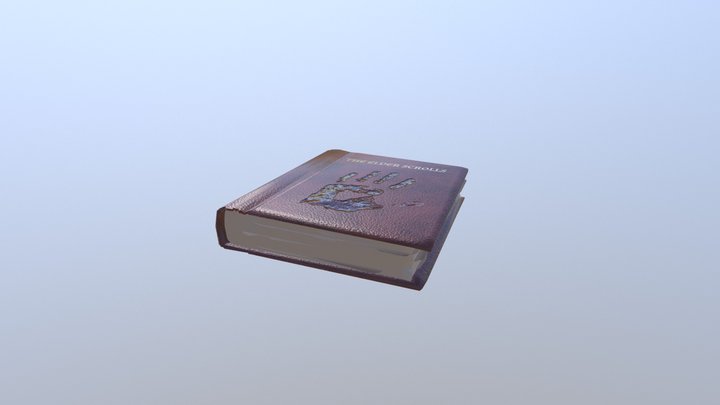 The elder scrolls book We knows 3D Model