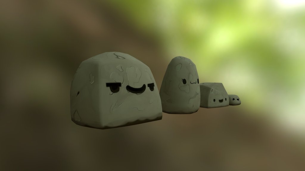 This Family Rocks - 3D model by Steph McStea (@teaandmonsters) [eaf67bc ...