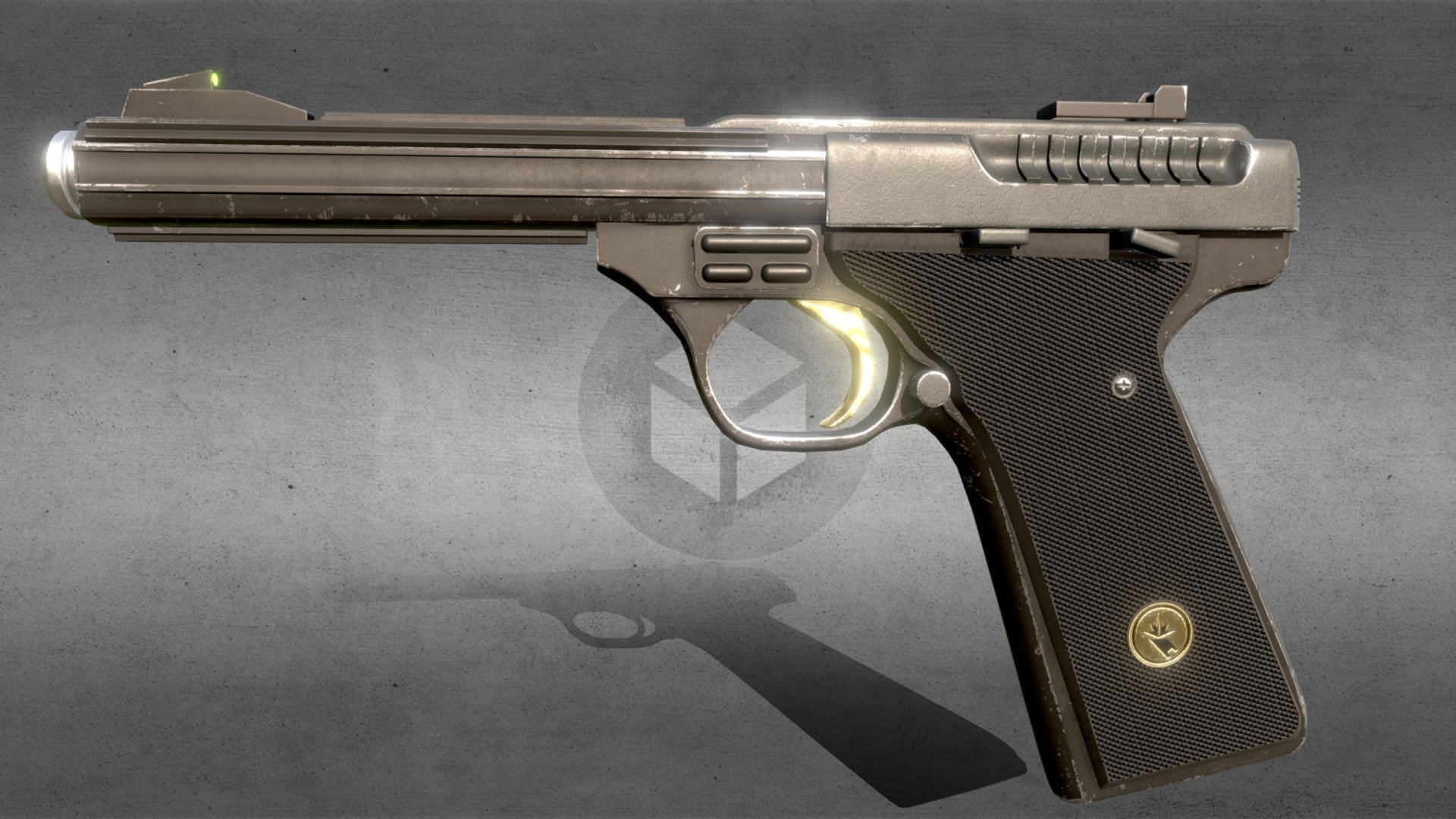 AAC P34 Side Arm - 3D model by Cuboos [eaf7c64] - Sketchfab