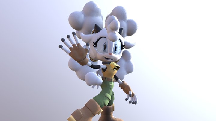 Lanolin the Sheep 3D Model