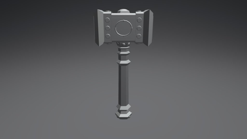Doomhammer - 3D model by BConnolly [eaf9083] - Sketchfab