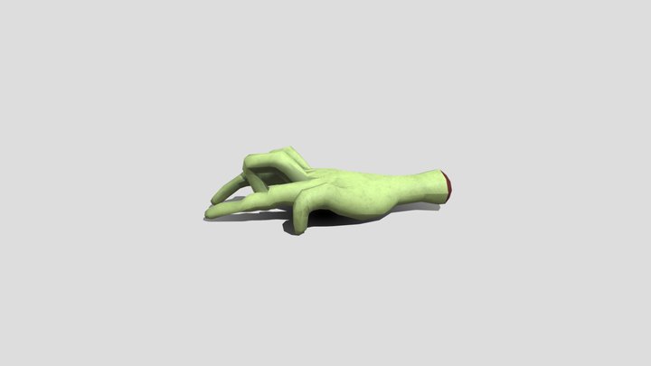 WalkCycle Hand 3D Model
