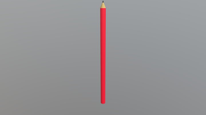 Pencil 3D Model