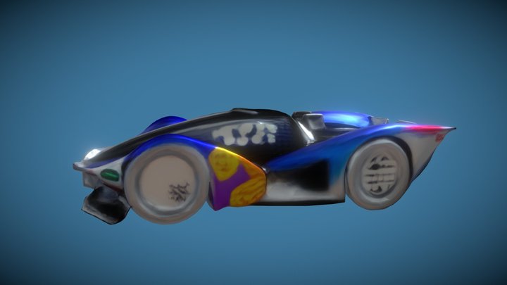 Blade Runner cop car 3D Model
