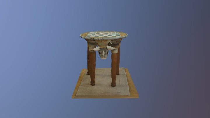 Cow Table 3D Model