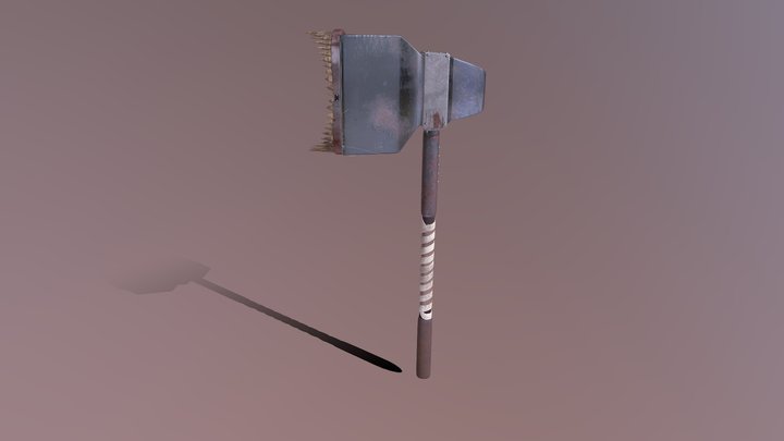 Bear Trap Hammer 3D Model