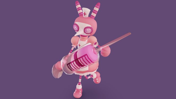 Nurse Mosquito 3D Model