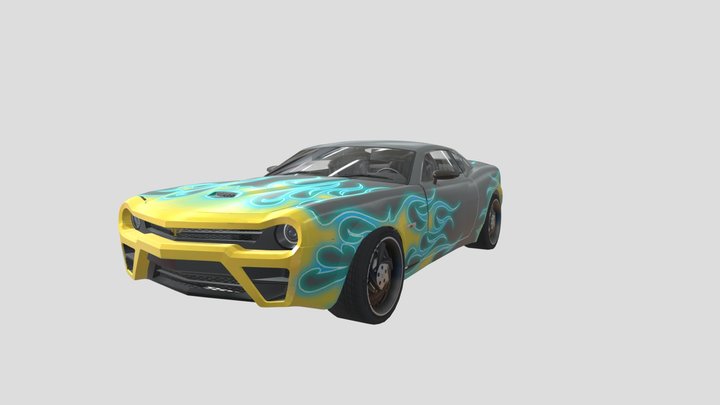 carson gt flame – Kostenloses 3D-Modell STL