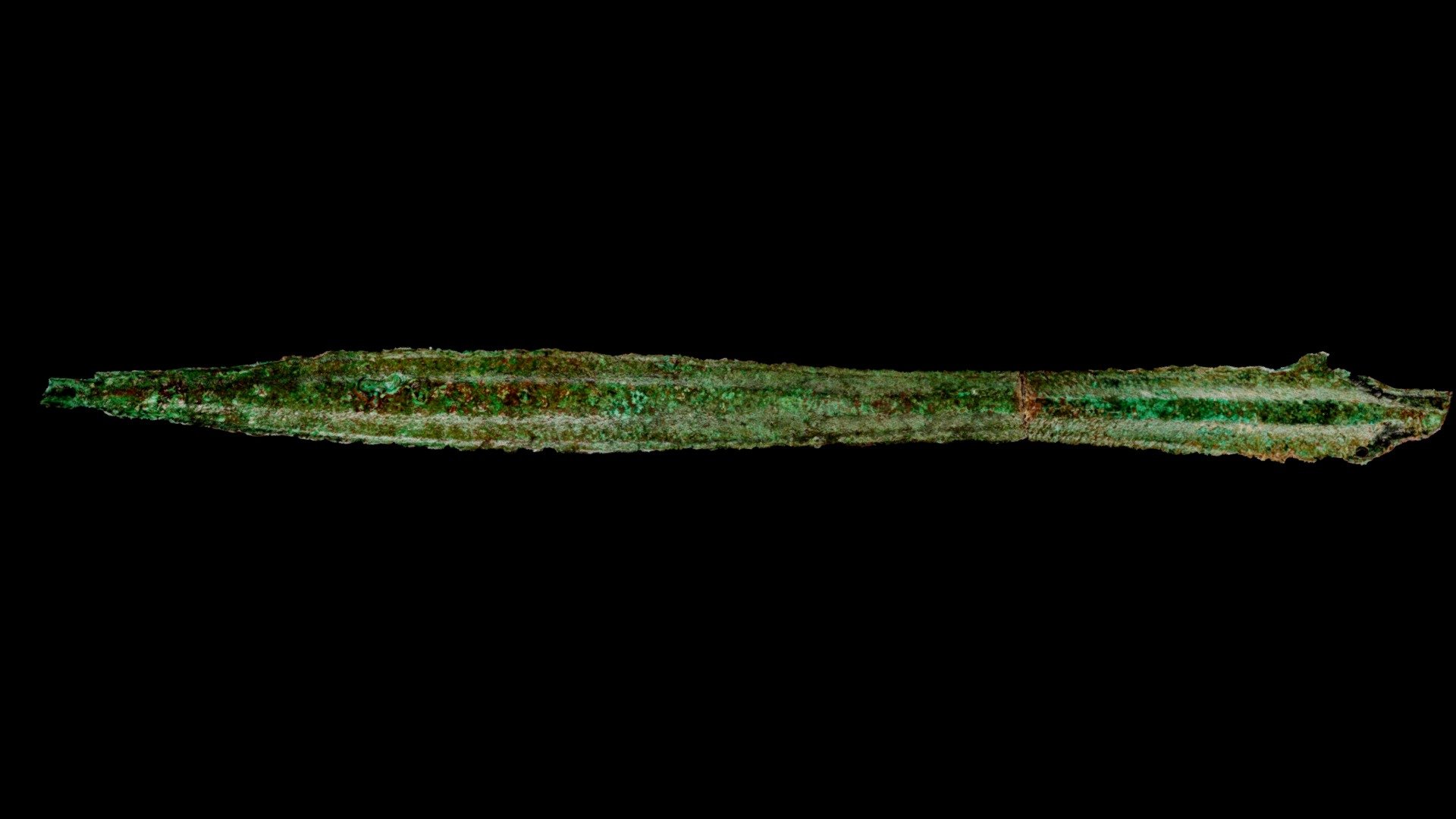 E005145_338_1 Late Bronze Age leaf shaped sword 3D model by