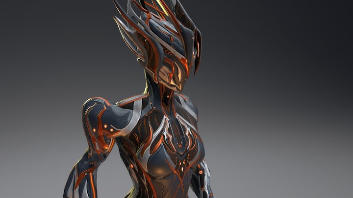 Ember Skin and Helmet V1.1 3D Model