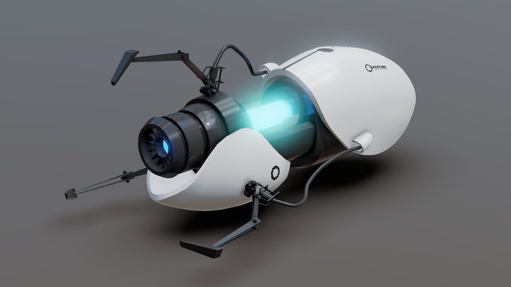 Portal Gun (OLD) 3D Model