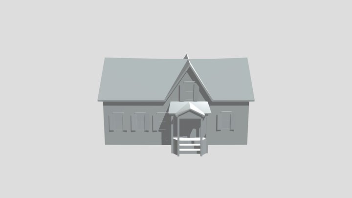 Hello Neighbor House 1 Download 3D Model