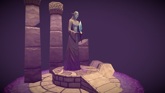 Mana Temple Mobile 3D Model