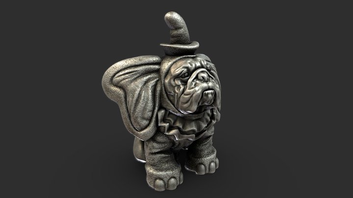 Bulldog Dumbo 3D Model