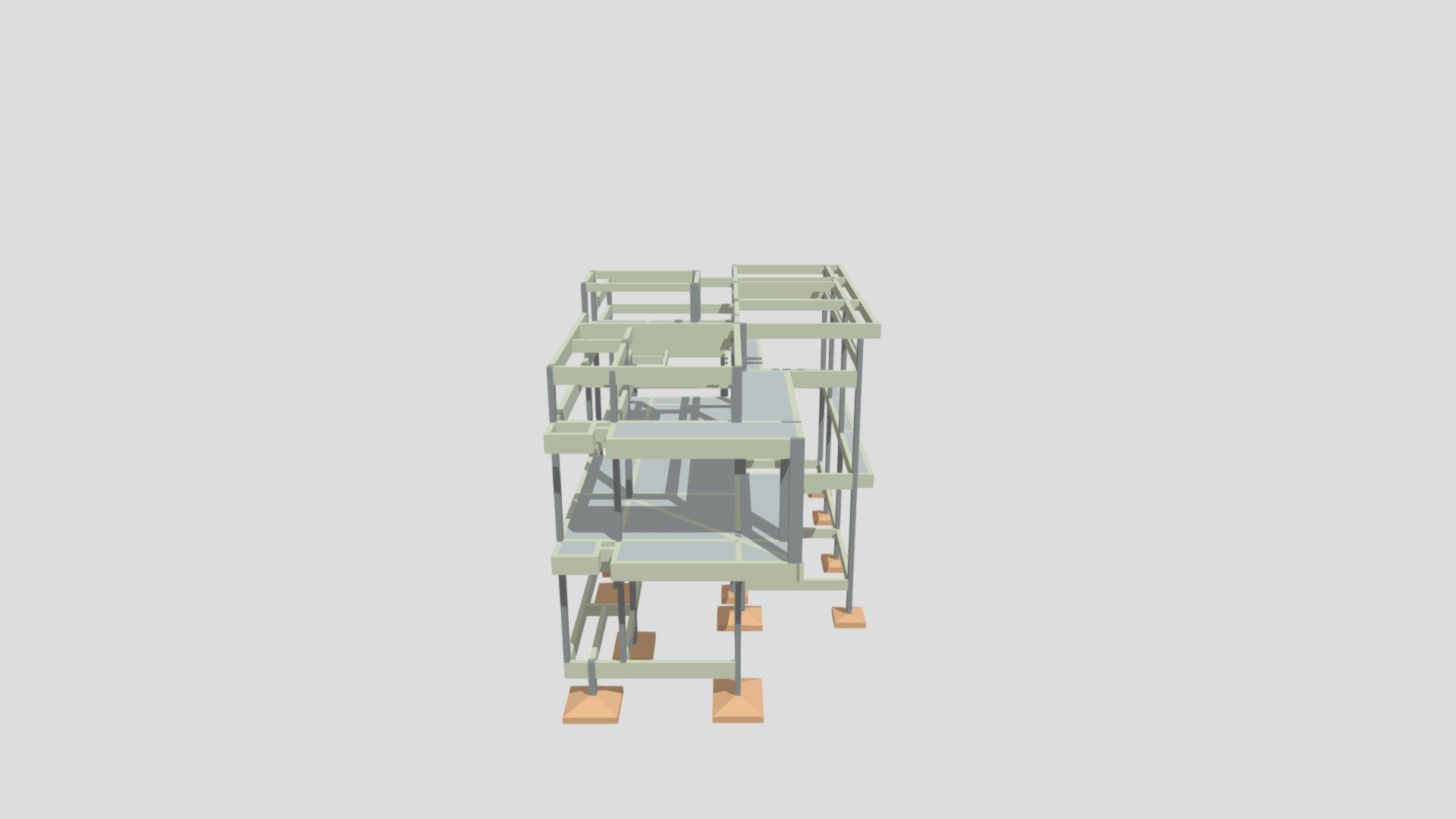 Residência L-09 Estrutural