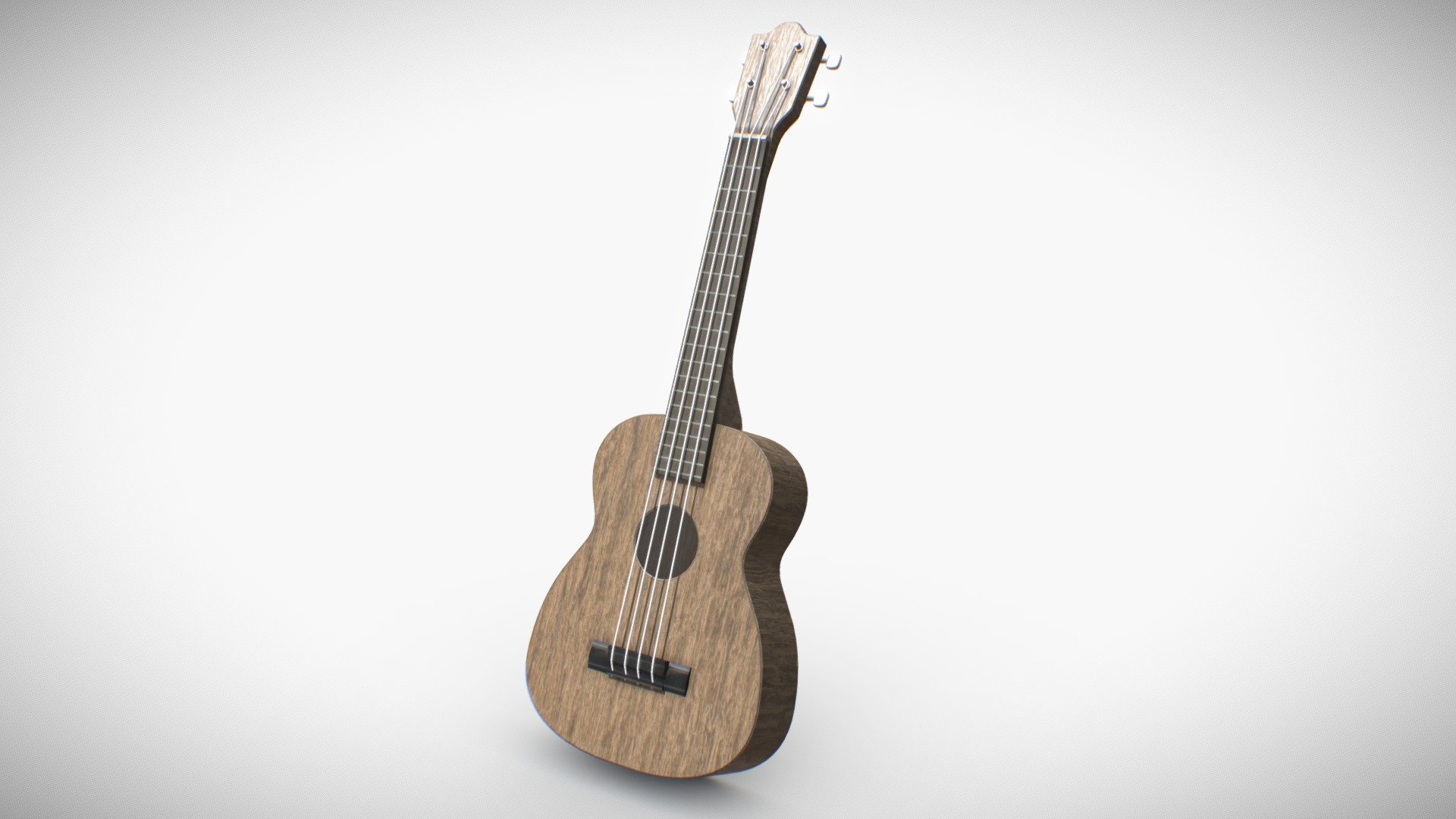 Ukulele Buy Royalty Free 3D model by Manoel [eb019df] Sketchfab Store