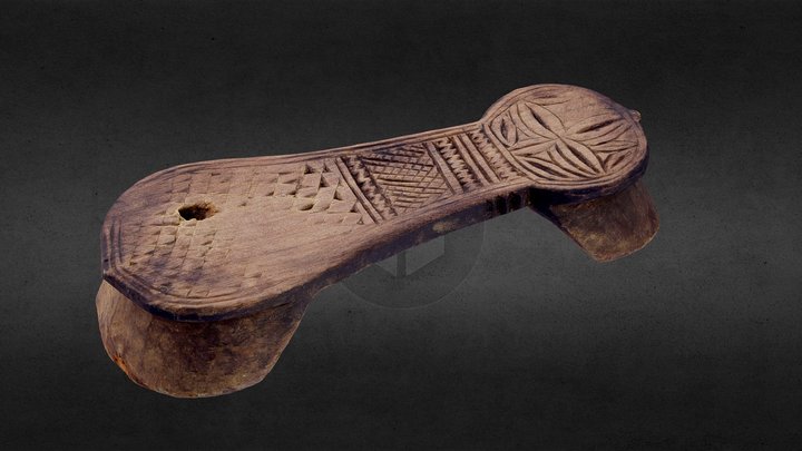 Hammam Sandal Original 3D Model