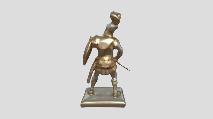 Spartan Hoplite 3D Model