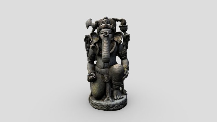 Bodhi Tree Statue 3D Model