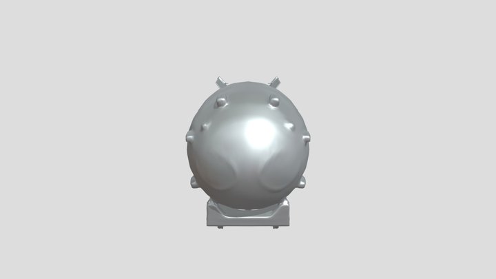 nuclear bomb mockup 3D Model