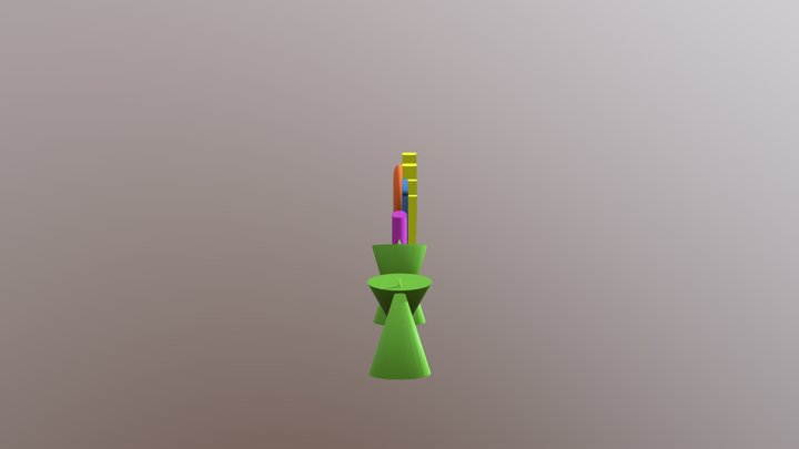 Marco Konradi name 3D Model