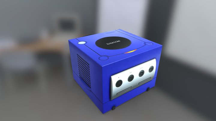Nintendo Gamecube 3D Model