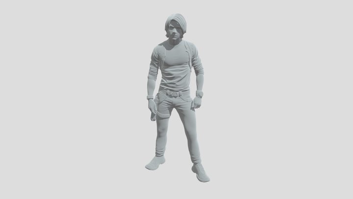 Danny Carter 3D Model