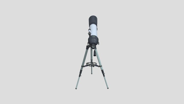 Draft_teleskop 3D Model