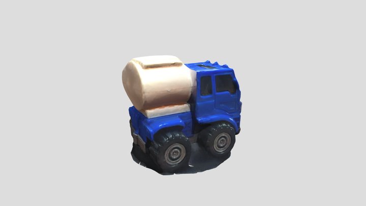 Toy Truck 3D Model