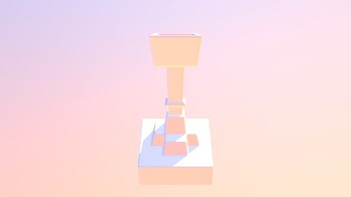 Torch With Stand 3D Model