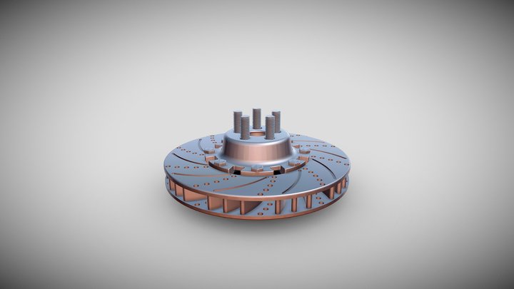 ROTOR DISC BRAKE 3D Model