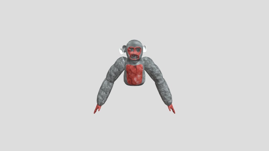 Scary-baboon-all-monsters-gtag-fangame-asset