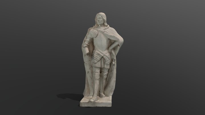 Cavaliere Medievale bozzetto 3D Model