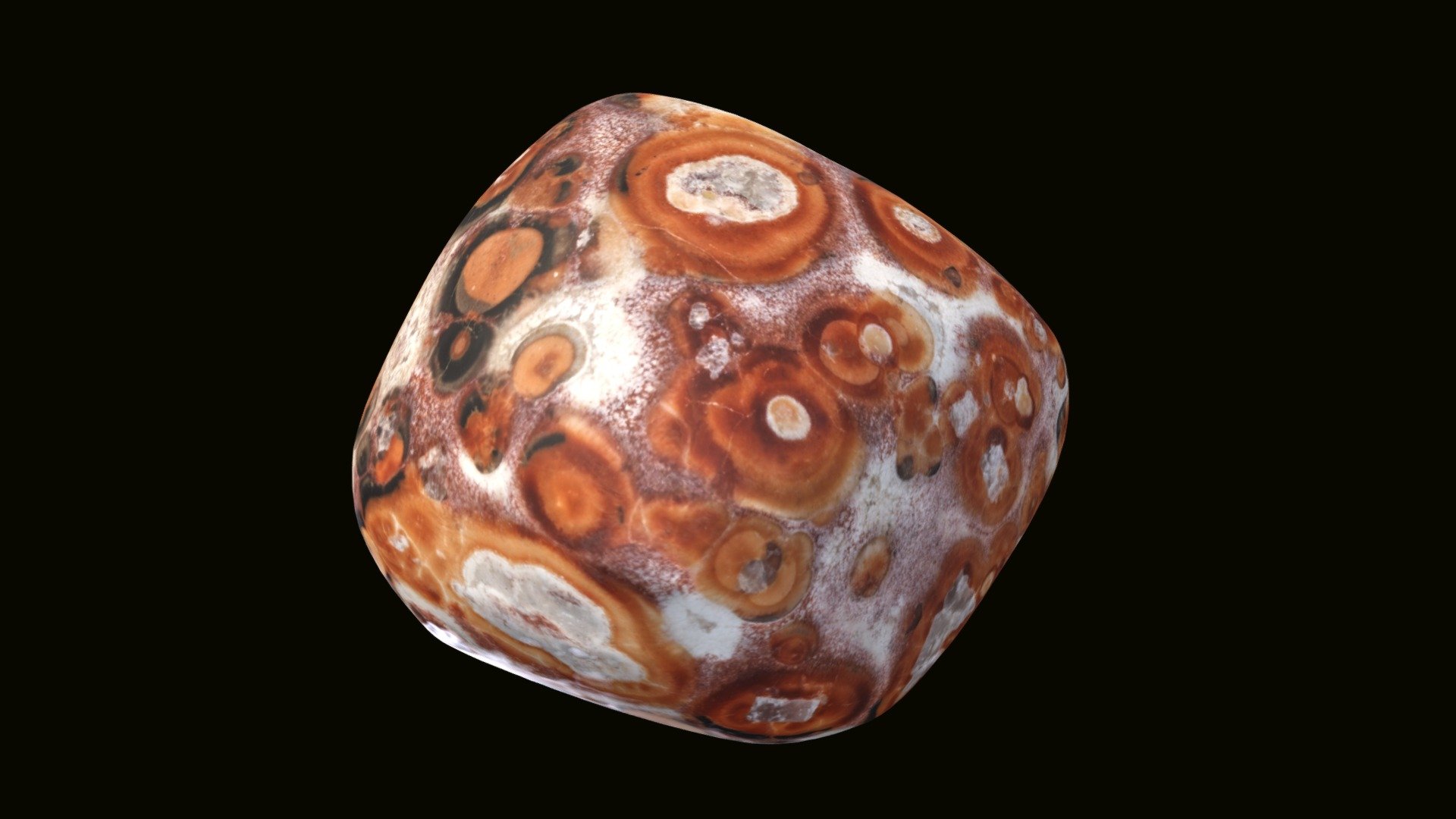 Leopard jasper gem 138