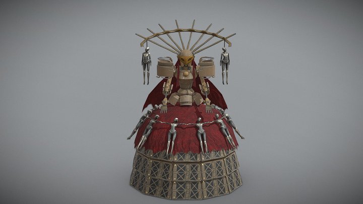 Nier Simone Bova 歌姬-西蒙波娃(Theater's robot) – Kostenloses 3D-Modell STL