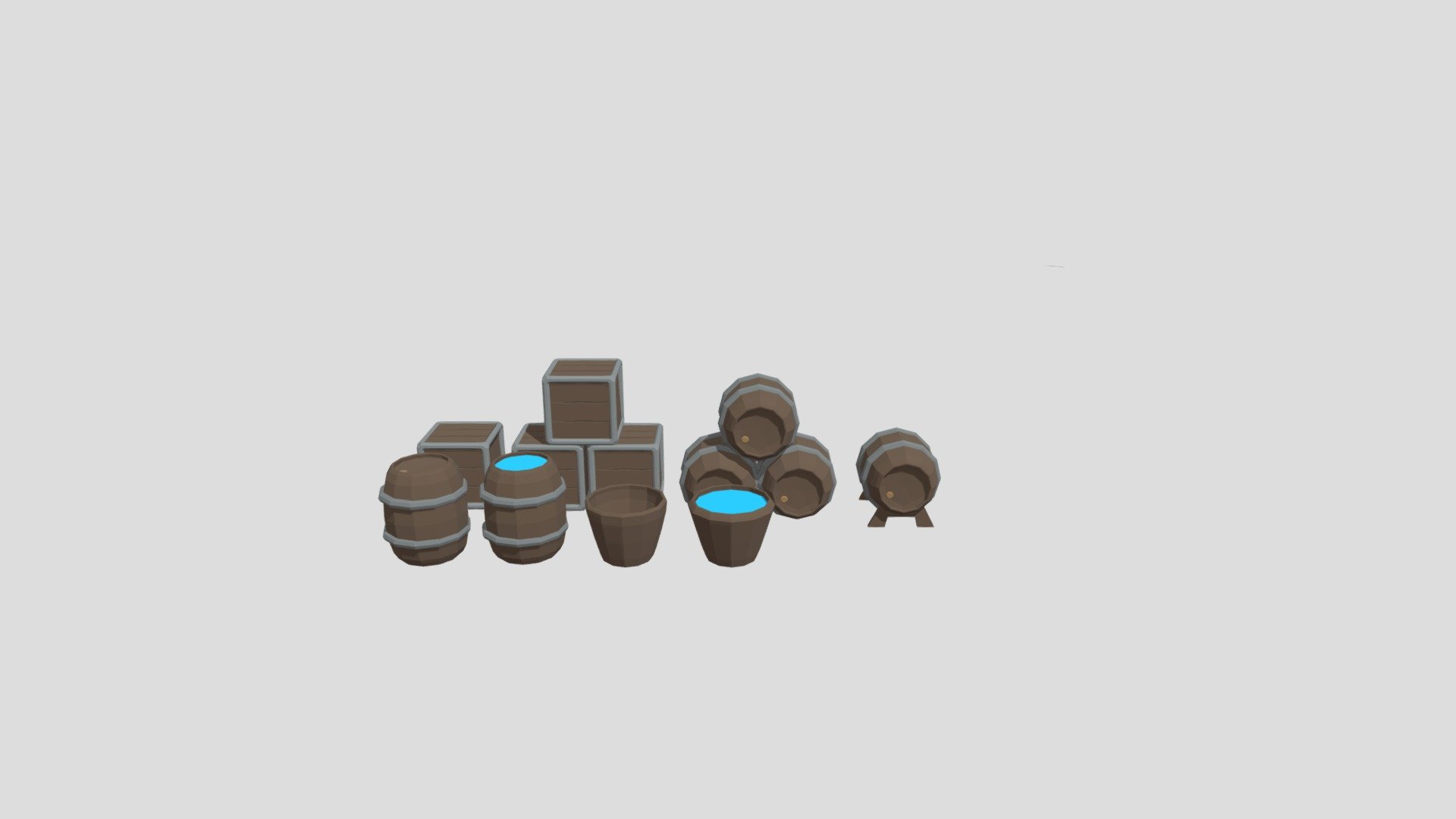 Middle ages Low Poly Pack