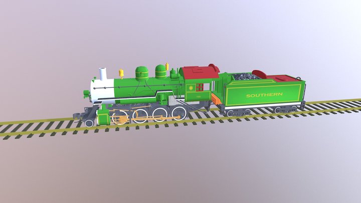 Jeremy Stones Locomotive 3D Model