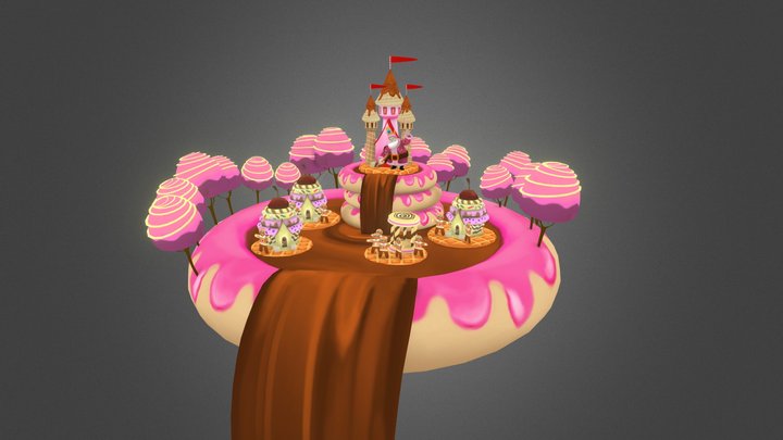 Candy King 3D Model
