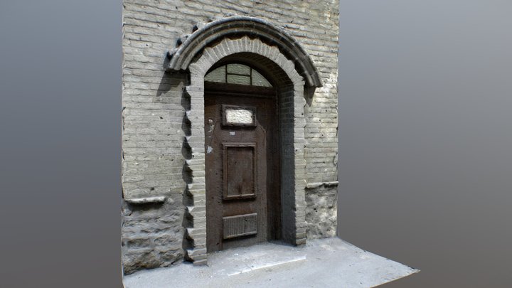 Old Door 3D Model